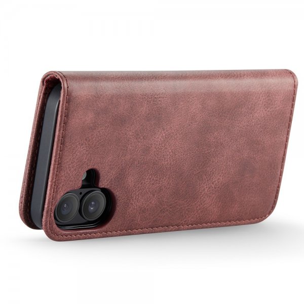 Dg.Ming iPhone 16 Etui Avtagbart Deksel Rød