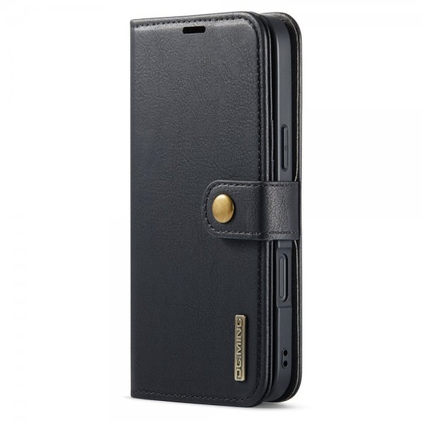 Dg.Ming iPhone 16 Etui Avtagbart Deksel Svart