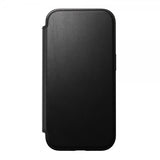 Nomad iPhone 16 Etui Modern Leather Folio Svart