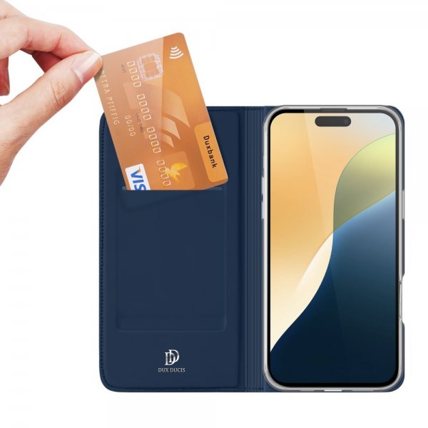 Dux Ducis iPhone 16 Etui Skin Pro Series Blå