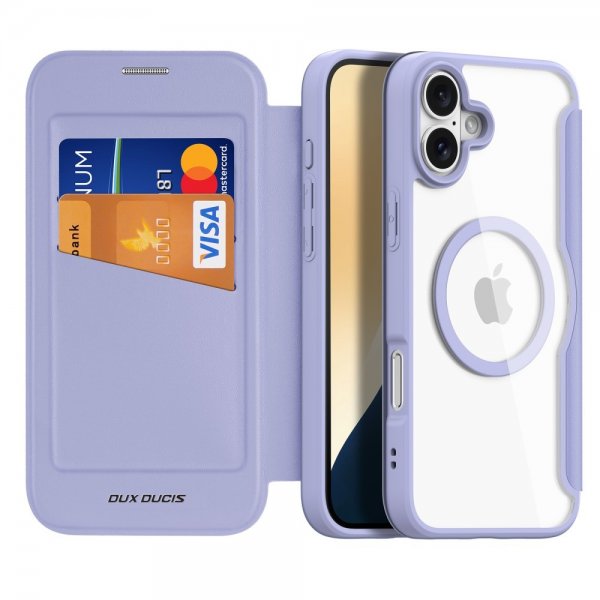 Dux Ducis iPhone 16 Etui Skin X Pro Series MagSafe Lilla