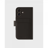 holdit iPhone 16 Etui Wallet Case Magnet Plus Svart