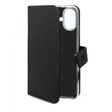 Celly iPhone 16 Etui Wally Wallet Case Svart