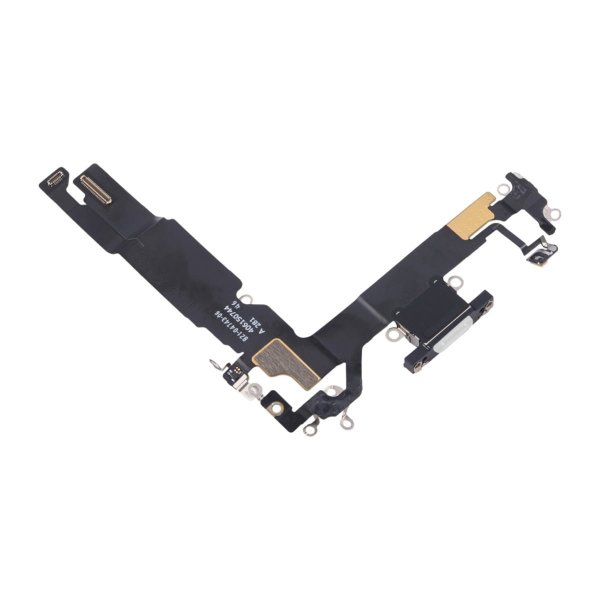 iPhone 16 Ladekontakt Flexkabel Original - Hvit