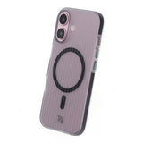 Rvelon iPhone 16 Deksel Korrugerte MagSafe Svart