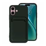iPhone 16 Deksel Kortholder Grønn