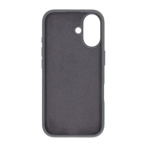 Rvelon iPhone 16 Deksel Silikon Grå
