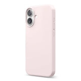 Rvelon iPhone 16 Deksel Silikon Rosa