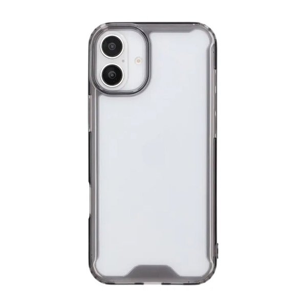 iPhone 16 Deksel Støtsikker Svart