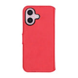 Rvelon iPhone 16 Etui Detachable Wallet Case Rød