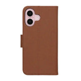 iPhone 16 Etui med Stativ Brun