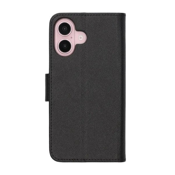 iPhone 16 Etui med Stativ Svart