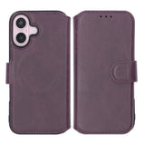 Rvelon iPhone 16 Etui 4 Kortlomme MagSafe Lilla