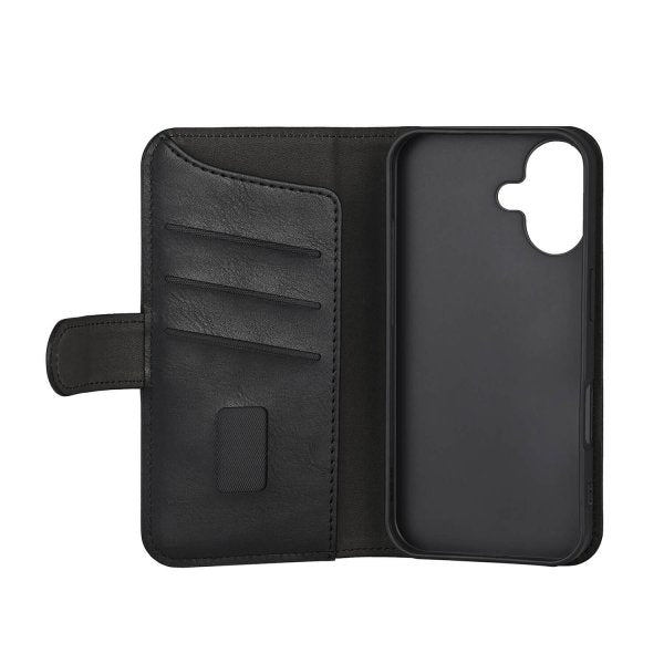 Gear iPhone 16 Plus Etui 3 Kortlomme  Svart