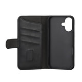 Gear iPhone 16 Plus Etui 3 Kortlomme  Svart