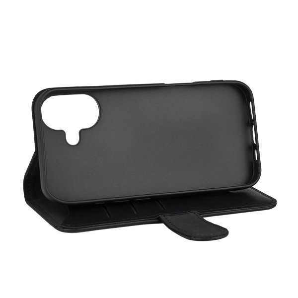 Gear iPhone 16 Plus Etui 3 Kortlomme  Svart