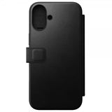 Nomad iPhone 16 Plus Etui Modern Leather Folio Svart