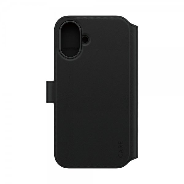 CARE by PanzerGlass iPhone 16 Plus Etui Tango Two-in-One Wallet MagSafe Svart