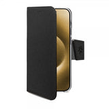 Celly iPhone 16 Plus Etui Wally Wallet Case Svart