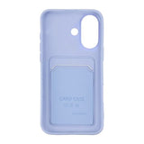 iPhone 16 Plus Deksel Kortholder Lilla