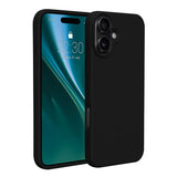 iPhone 16 Plus Deksel Silikon Svart