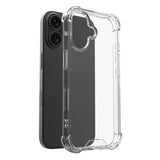 iPhone 16 Plus Deksel Støtsikker Transparent