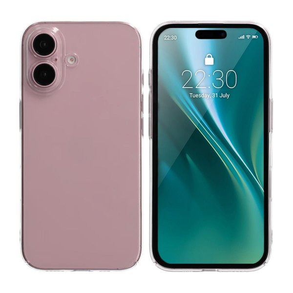 iPhone 16 Plus Deksel Ultra Slim Hvit