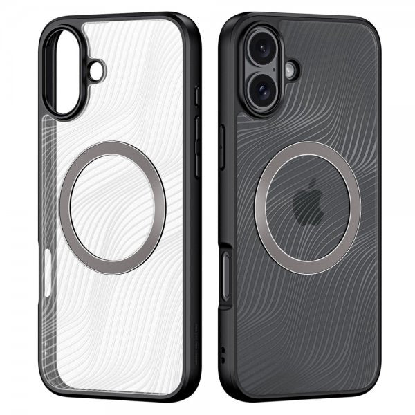 Dux Ducis iPhone 16 Plus Deksel Aimo Series MagSafe Svart