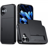 iPhone 16 Plus Deksel Card Slide Svart