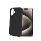 Celly iPhone 16 Plus Deksel CROMO Svart