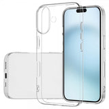 Nordic Covers iPhone 16 Plus Deksel Feather Series Transparent