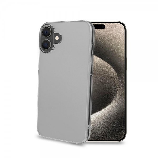 Celly iPhone 16 Plus Deksel GELSKIN Klar