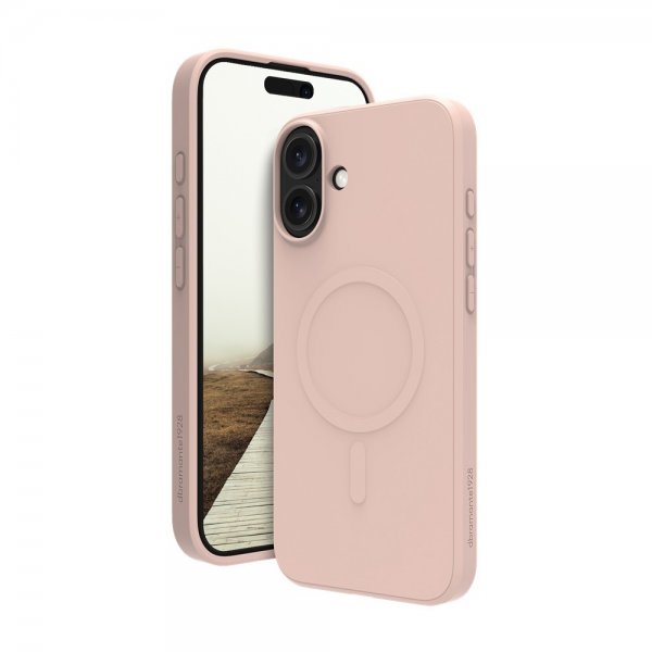dbramante1928 iPhone 16 Plus Deksel Greenland Pro MagSafe Pink Sand