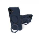 dbramante1928 iPhone 16 Plus Deksel Iceland Ultra D3O MagSafe Kickstand Blå