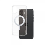 CARE by PanzerGlass iPhone 16 Plus Deksel Kickstand MagSafe Sølv