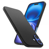 Spigen iPhone 16 Plus Deksel Liquid Air Matte Black