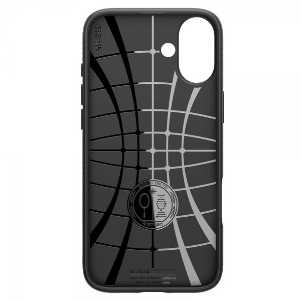 Spigen iPhone 16 Plus Deksel Liquid Air Matte Black