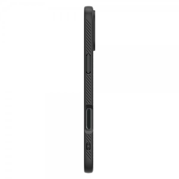 Spigen iPhone 16 Plus Deksel Liquid Air Matte Black