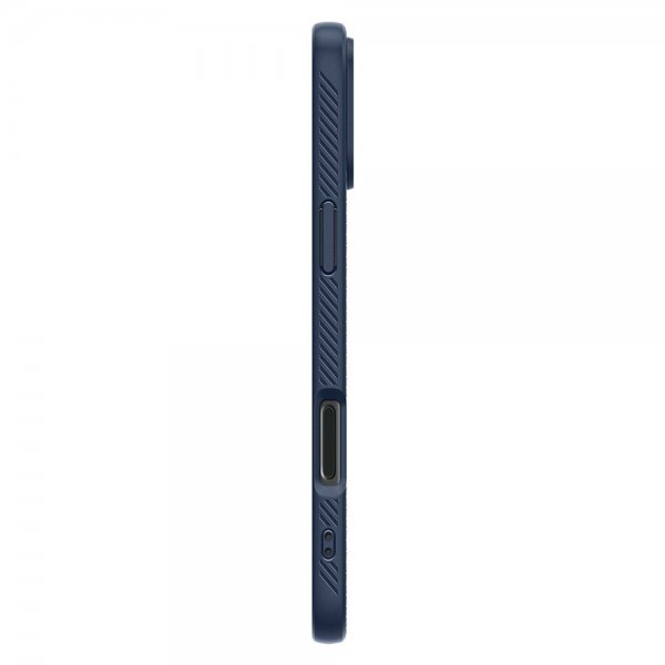 Spigen iPhone 16 Plus Deksel Liquid Air Navy Blue