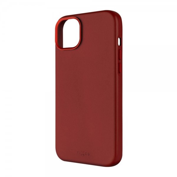 Fixed iPhone 16 Plus Deksel MagLeather Rød