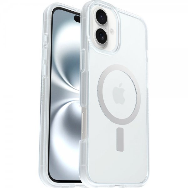 Otterbox iPhone 16 Plus Deksel React MagSafe Transparent