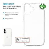 Fixed iPhone 16 Plus Deksel ReStory Transparent