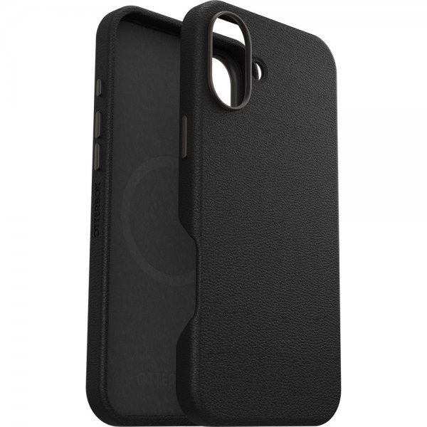 Otterbox iPhone 16 Plus Deksel Symmetry Cactus Leather MagSafe Noir Ash