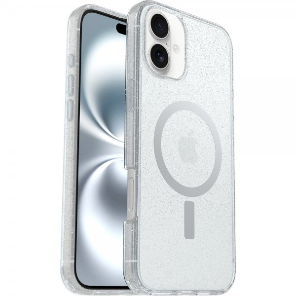 Otterbox iPhone 16 Plus Deksel Symmetry Clear MagSafe Stardust
