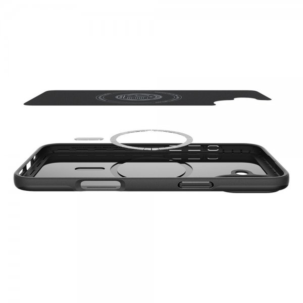 Spigen iPhone 16 Plus Deksel Thin Fit MagFit Svart