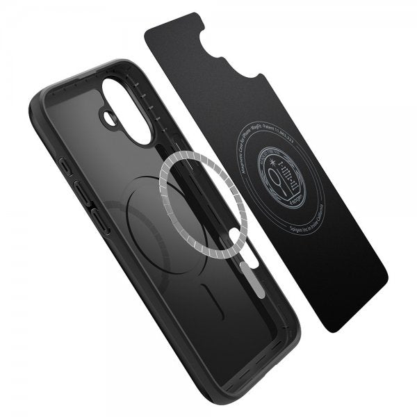 Spigen iPhone 16 Plus Deksel Thin Fit MagFit Svart