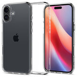 Spigen iPhone 16 Plus Deksel Ultra Hybrid Crystal Clear