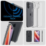 Spigen iPhone 16 Plus Deksel Ultra Hybrid Crystal Clear
