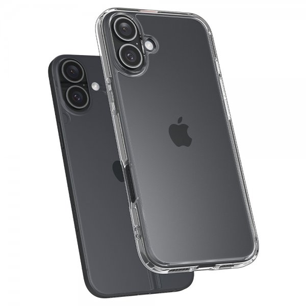 Spigen iPhone 16 Plus Deksel Ultra Hybrid Crystal Clear