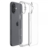 Spigen iPhone 16 Plus Deksel Ultra Hybrid Crystal Clear